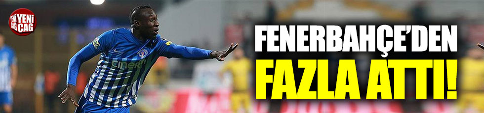 Diagne’ın gol sayısı Fenerbahçe’yi geçti