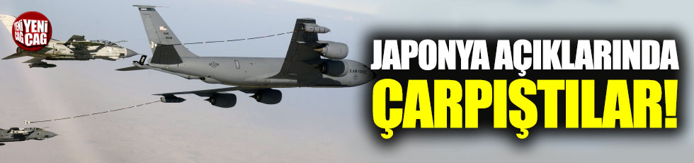 ABD uçakları Japonya açıklarında çarpıştı