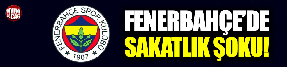 Fenerbahçe'ye  Frey'den kötü haber