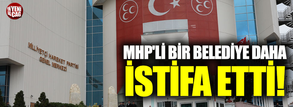 MHP Bozyazı Belediye Başkanı istifa etti