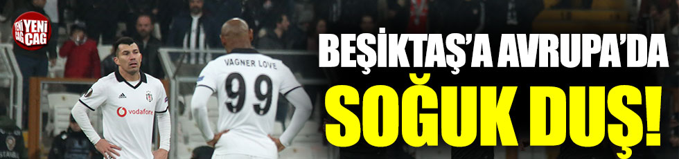 Beşiktaş, UEFA Avrupa Ligi'nden elendi
