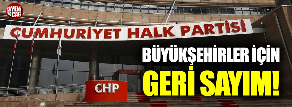 CHP büyükşehir adaylarını belirlemek için toplanıyor