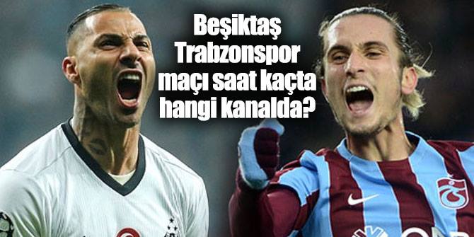 Beşiktaş Trabzonspor maçı ilk 11'ler belli oldu