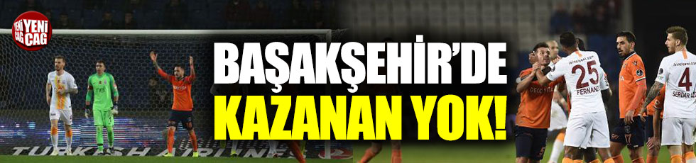 Başakşehir-Galatasaray 1-1 (Maç özeti)