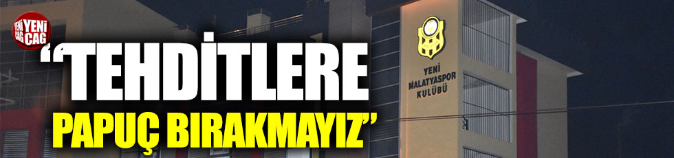 Yeni Malatyaspor’dan silahlı saldırıya sert tepki