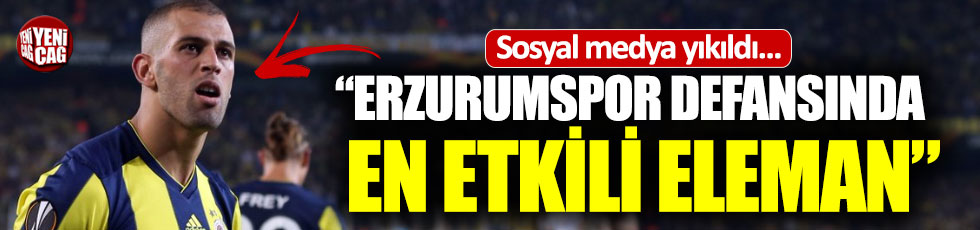 Fenerbahçeli Slimani'ye tepki yağıyor