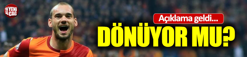 Sneijder Galatasaray'a mı dönüyor?