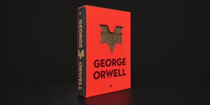 İşte George Orwell'in 1984 kitabının yeni tasarımı