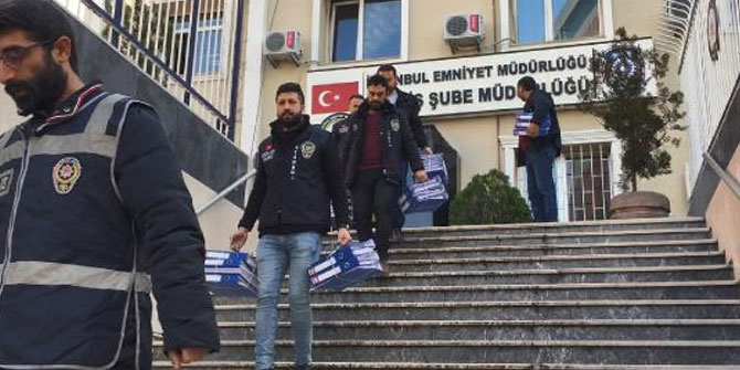 İstanbul'da 5 milyon liralık vurgun yapan çete çökertildi