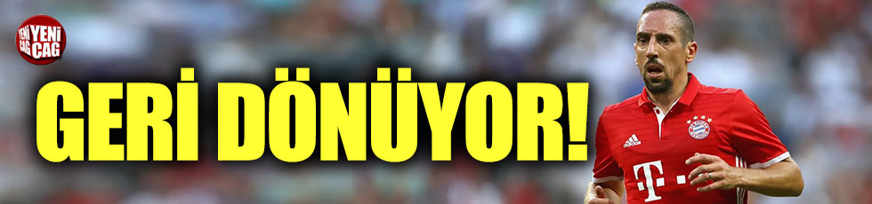 Ribery Galatasaray’a geri dönüyor iddiası