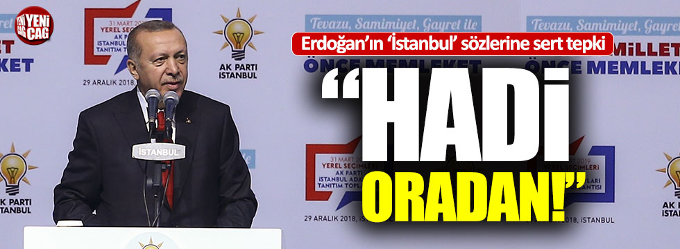 Muharrem İnce'den Erdoğan'a İstanbul tepkisi
