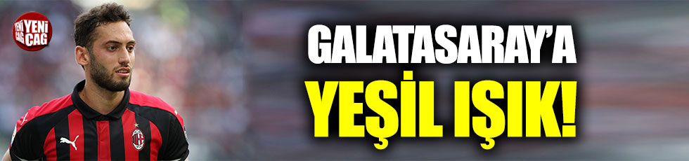 Hakan Çalhanoğlu’ndan Galatasaray’a yeşil ışık