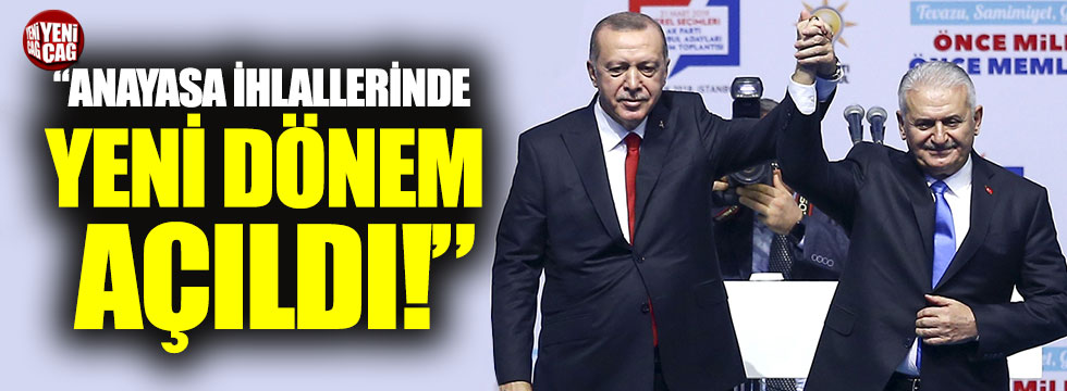 AKP'nin 'Anayasa ihlali' karnesi