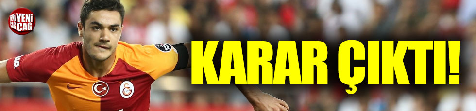 Galatasaray'dan Ozan Kabak kararı