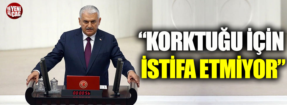 Kemal Kılıçdaroğlu: Binali Yıldırım, koktuğu için istifa etmiyor