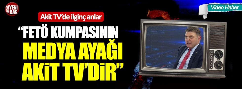 Türker Ertürk: "FETÖ kumpasının medya ayağı AKİT TV’dir"