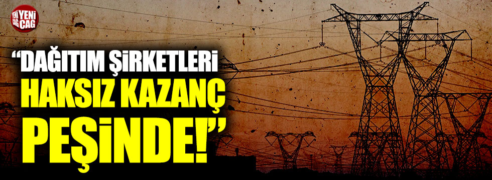 TÜKODER Başkanı Koçal: "Elektrik dağıtım şirketleri haksız kazanç peşinde"