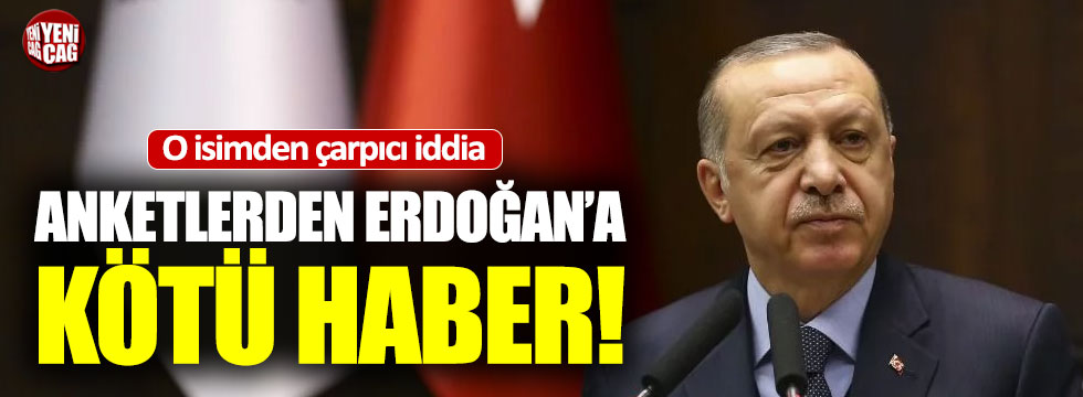 Özel: “Son anketler gösteriyor ki Erdoğan zor durumda”
