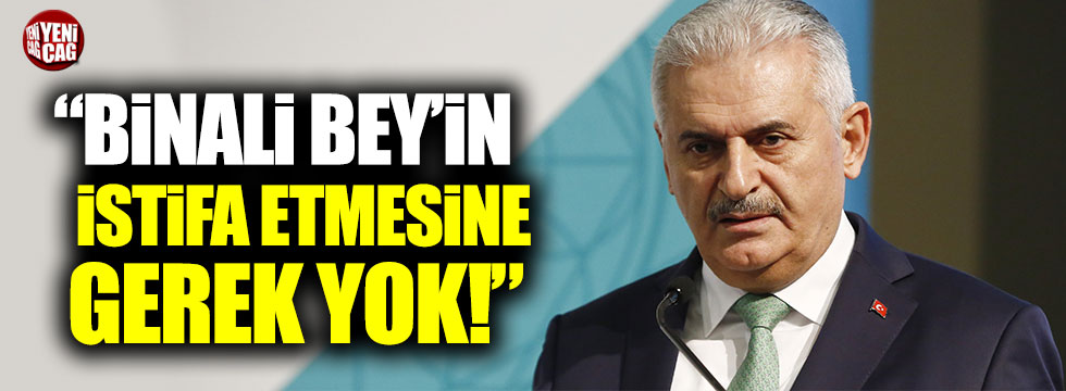 Kemal Kılıçdaroğlu: "Binali Bey'in istifa etmesine gerek yok"