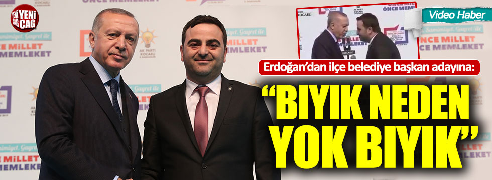 Erdoğan'dan başkan adayına 'bıyık' sorgusu
