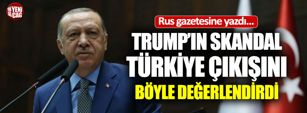 Erdoğan Rus gazetesine yazdı