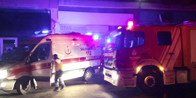 Başakşehir'de sanayi sitesinde yangın: 1 ölü