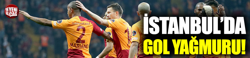 Galatasaray Ankaragücü’nü gole boğdu: 6-0