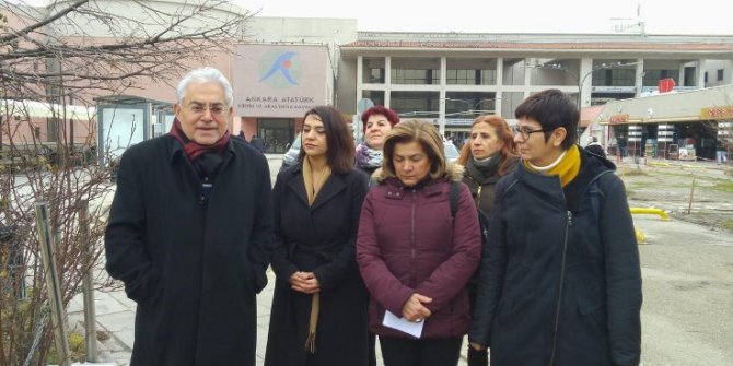 Atatürk Hastanesi'nin kapatılması protesto edildi