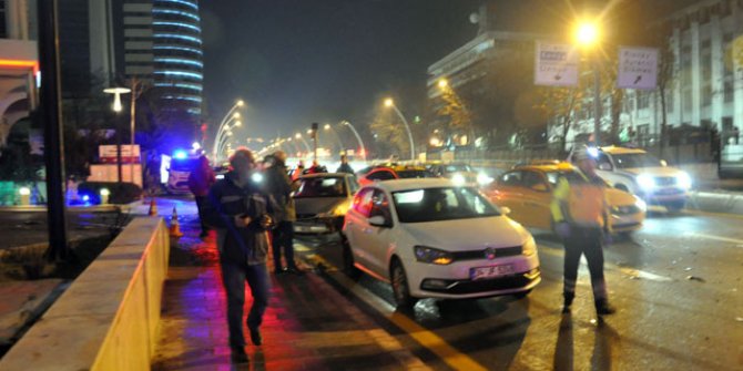 Ankara'da zincirleme kaza