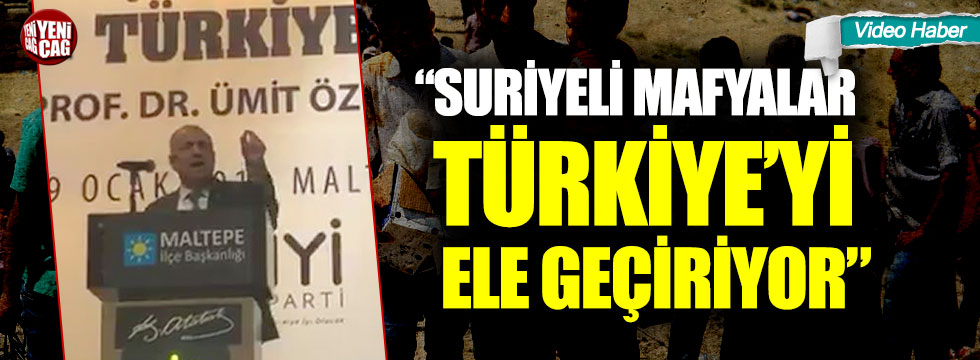 “Suriyeli mafyalar Türkiye’yi ele geçiriyor”