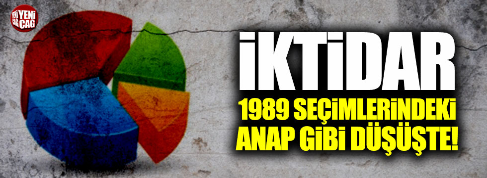 İYİ Parti'ye gelen son anket: "İktidar 1989 seçimlerindeki ANAP gibi düşüşte"
