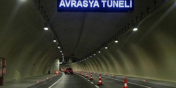 Avrasya Tüneli trafiğe kapatılıyor