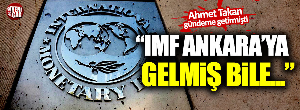 CHP'li Faik Öztrak'tan IMF açıklaması: "Ankara'ya gelmişler bile..."