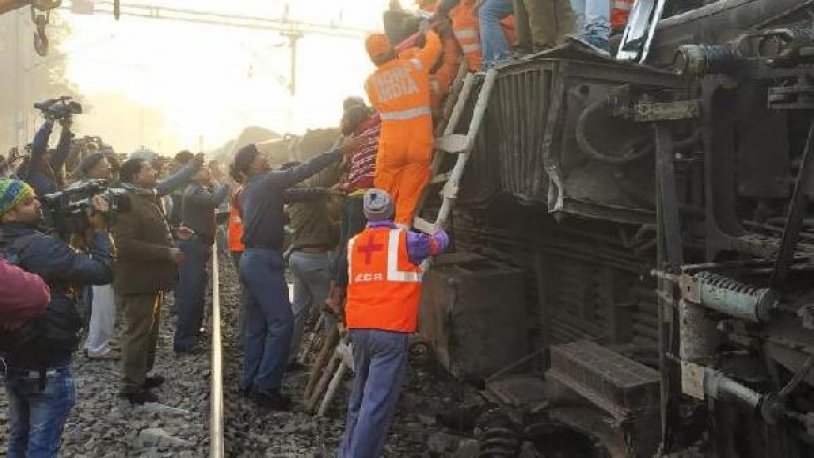 Hindistan’da Tren kazası: 7 ölü, 20’den fazla yaralı