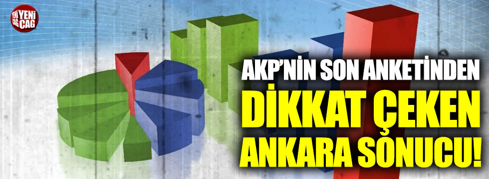 AKP’nin son anketi: Mansur Yavaş 3 puan önde