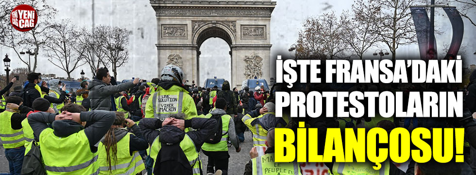 Fransa’daki Sarı Yelekliler protestolarında 11 kişi hayatını kaybetti