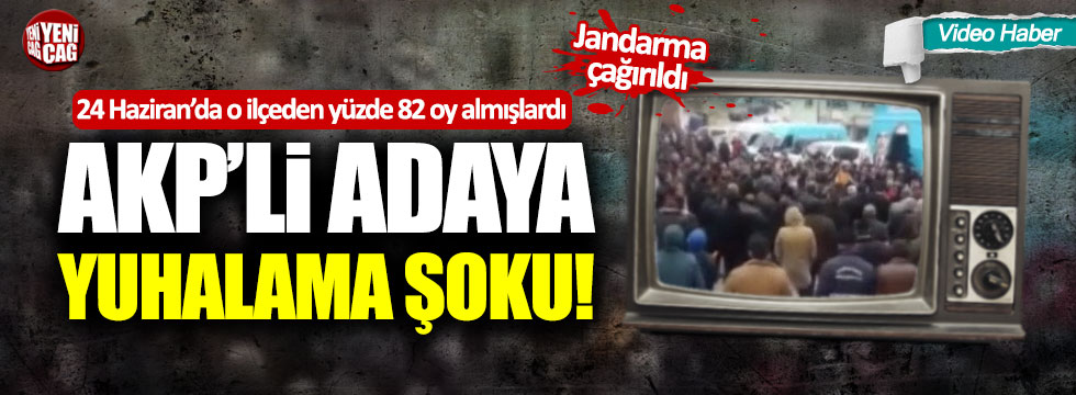 AKP'li adaya yuhalama şoku!