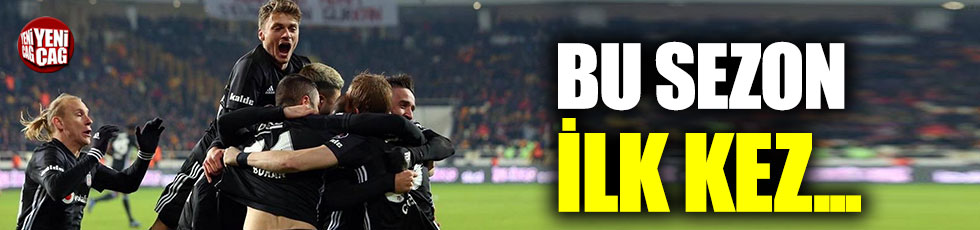 Beşiktaş'tan sezonun ilk galibiyet serisi