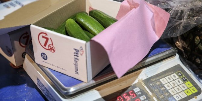 İstanbul'da PTT sebze satışına başladı
