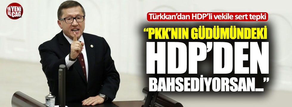 Lütfü Türkkan’dan HDP’li Bilgen’e sert tepki