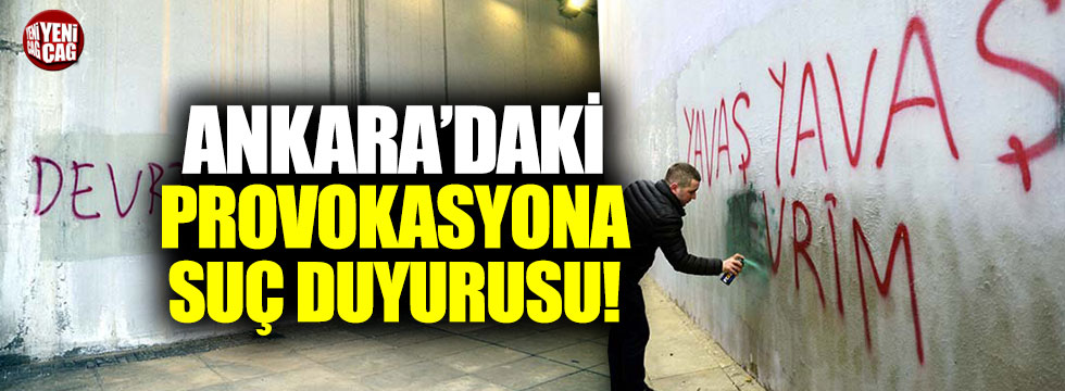 CHP Ankara’daki provokasyonu Savcılık'a taşıdı