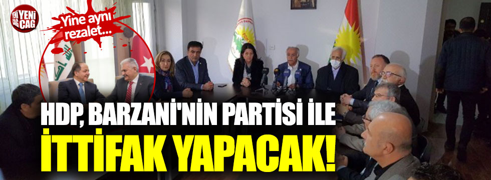 HDP, Barzani'nin partisi ile ittifak yapacak!