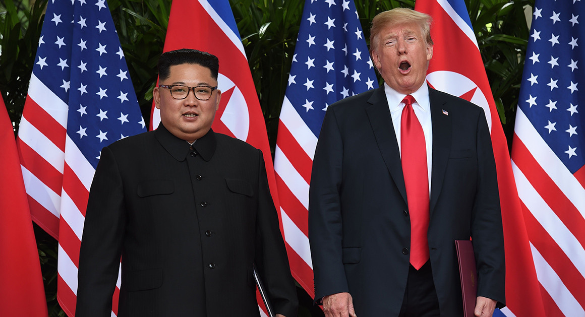 Trump'tan Kuzey Kore açıklaması