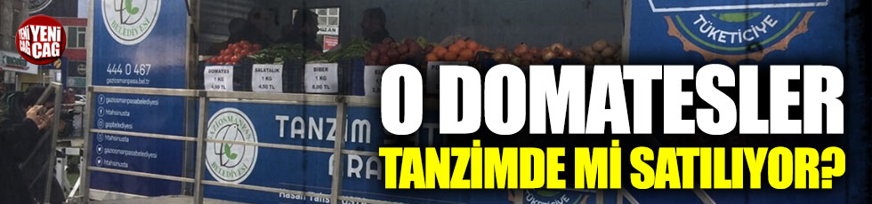 “Ruslar’ın iade ettiği domatesler tanzimde mi satılıyor?”