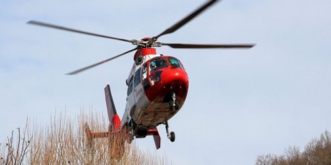 İran'da ambulans helikopter düştü: 5 ölü