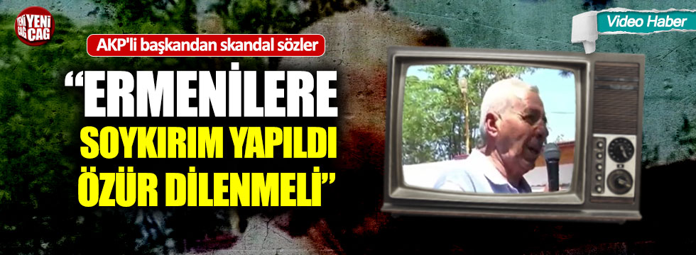 AKP'li başkandan skandal sözler