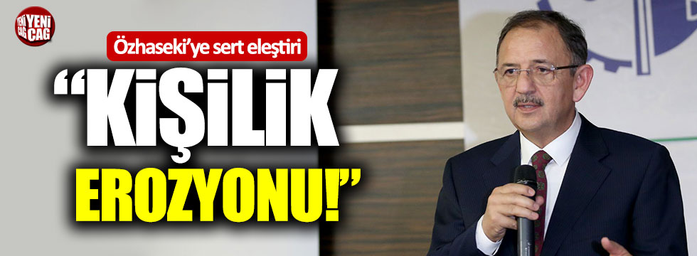 İYİ Partili Türkkan'dan Özhaseki’ye sert eleştiri: “Kişilik erozyonu”