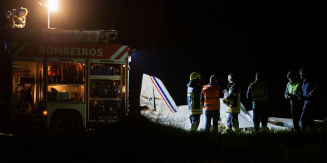 Portekiz'de uçak düştü: 2 ölü