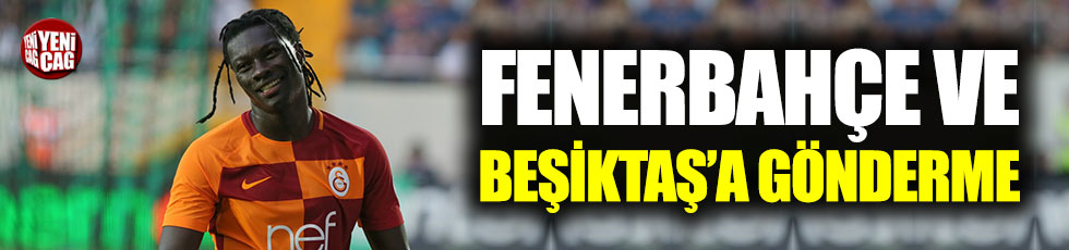 Gomis'ten Fenerbahçe ve Beşiktaş'a gönderme