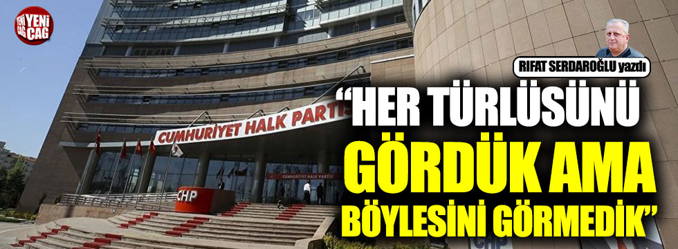 “Her türlüsünü gördük ama böylesini görmedik”